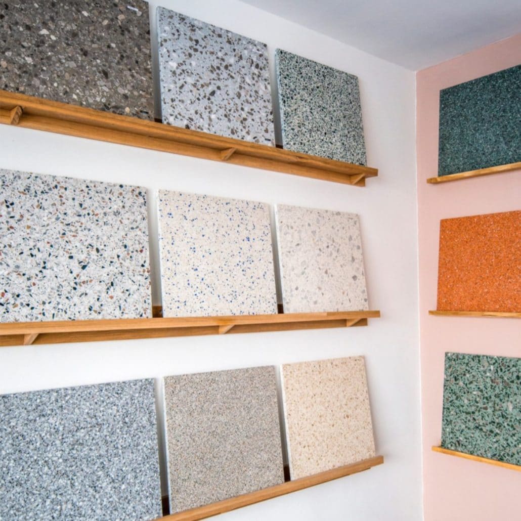 Denmark's largest selection of terrazzo tiles