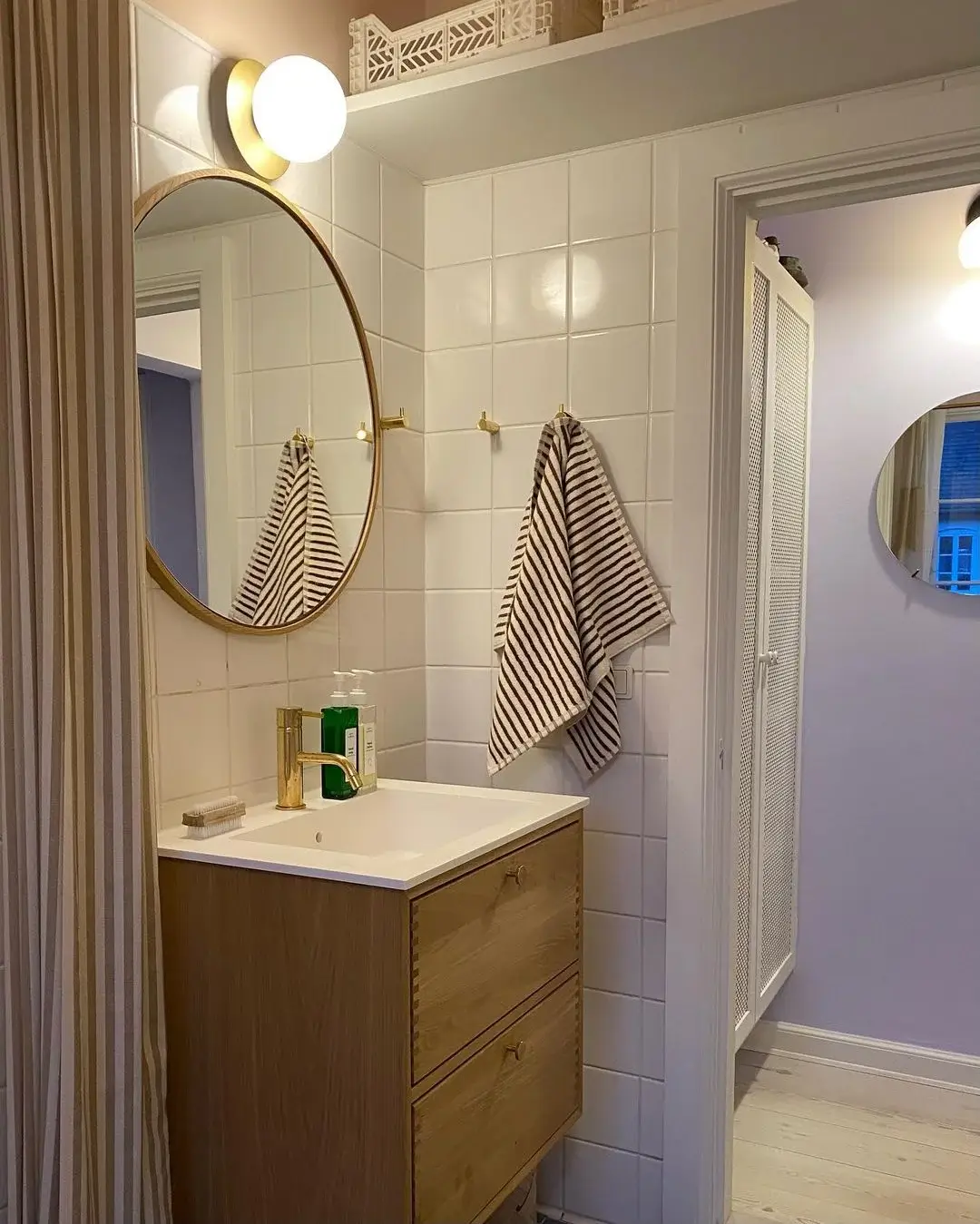 lille nyt badeværelse